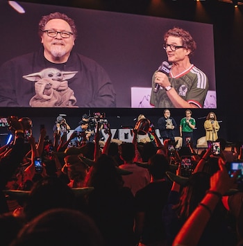 La presentación del avance exclusivo por Jon Favreau junto a Pascal y Grogu en la CCXP reforzó la conexión con los fans mexicanos de Star Wars. (Instagram/ @ccxp_mx)