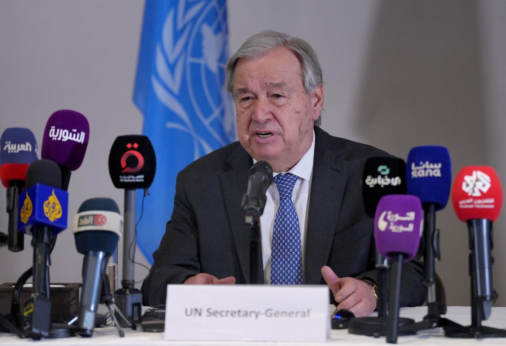 Guterres llama a reavivar las negociaciones en Chipre: "La ONU no puede imponer la paz"