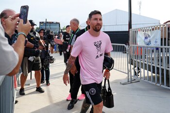 Lionel Messi irá al banco
