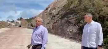 AMLO presumió el avance de