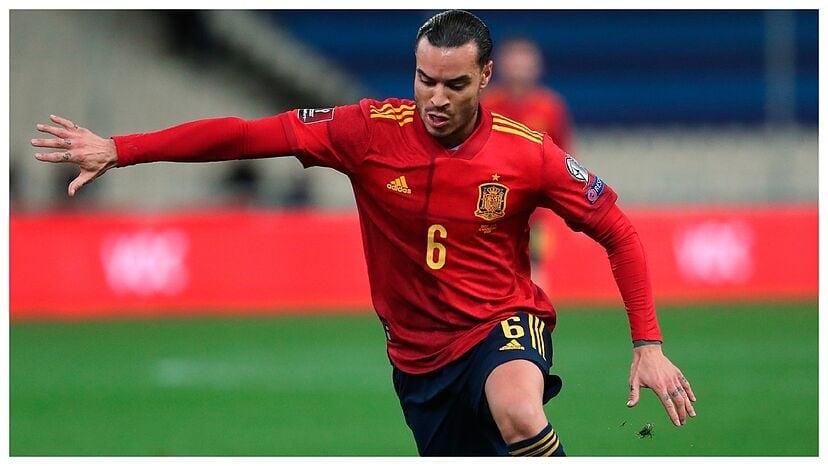 Raúl de Tomás en su debut con España. (SEFutbol/X)