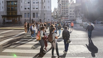 Los postulantes cortaron la 9