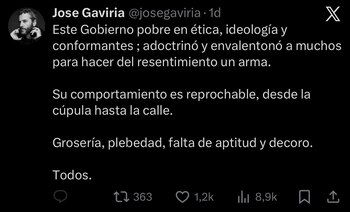 El productor ha lanzado duras