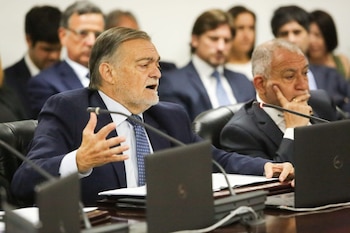 Sesión del plenario - Comisiones Acusación y Disciplina. Fuente: Consejo de la Magistratura