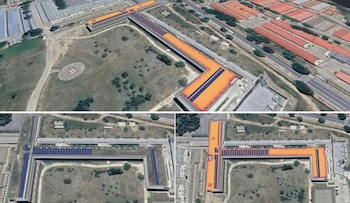 Simulación de los paneles en