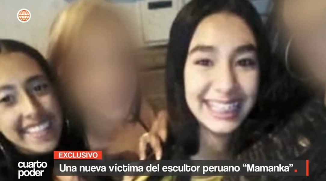 Cuarto Poder presenta el testimonio de otra joven que acusa a ‘Mamanka’ de abusos cuando era adolescente. Captura: América TV.