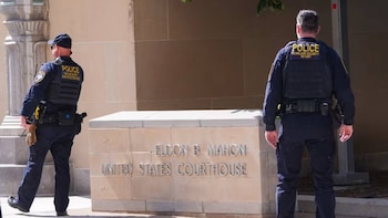 Declaran culpables a ocho manifestantes