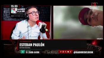 Le robaron el celular al diputado Esteban Paulón en Brasil cuando estaba dando una entrevista