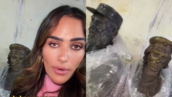 Alessandra Rojo de la Vega propone intercambio de estatuas a Clara Brugada