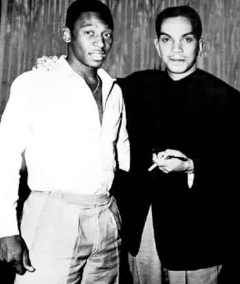 Pelé y Cantinflas se encontraron