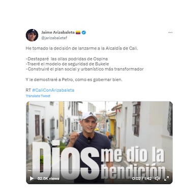 La segunda meta de Arizabaleta