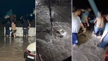 Tucumán volvió a sufrir un fuerte temporal: inundaciones, cierre de ruta y autoevacuados durante la madrugada