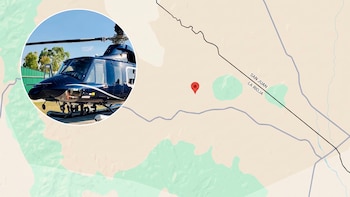 Tragedia aérea en San Juan: cómo era el modelo del helicóptero que cayó y cómo es la zona del accidente