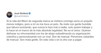 La respuesta de Juan Grabois