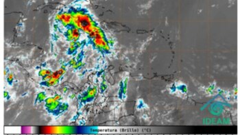 Se está formando una fuerte