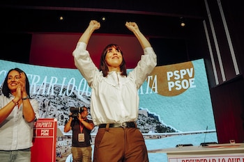 19/09/2026 Imagen de Diana Morant este sábado durante la Conferencia Política del PSPV-PSOE en la Universidad de Alicante (UA)
COMUNIDAD VALENCIANA ESPAÑA EUROPA ALICANTE POLÍTICA
ROBERTO PLAZA / EUROPA PRESS