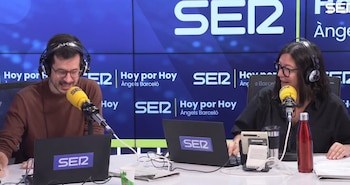 José Luis Sastre y Àngels Barceló en 'Hoy por hoy' (CADENA SER).