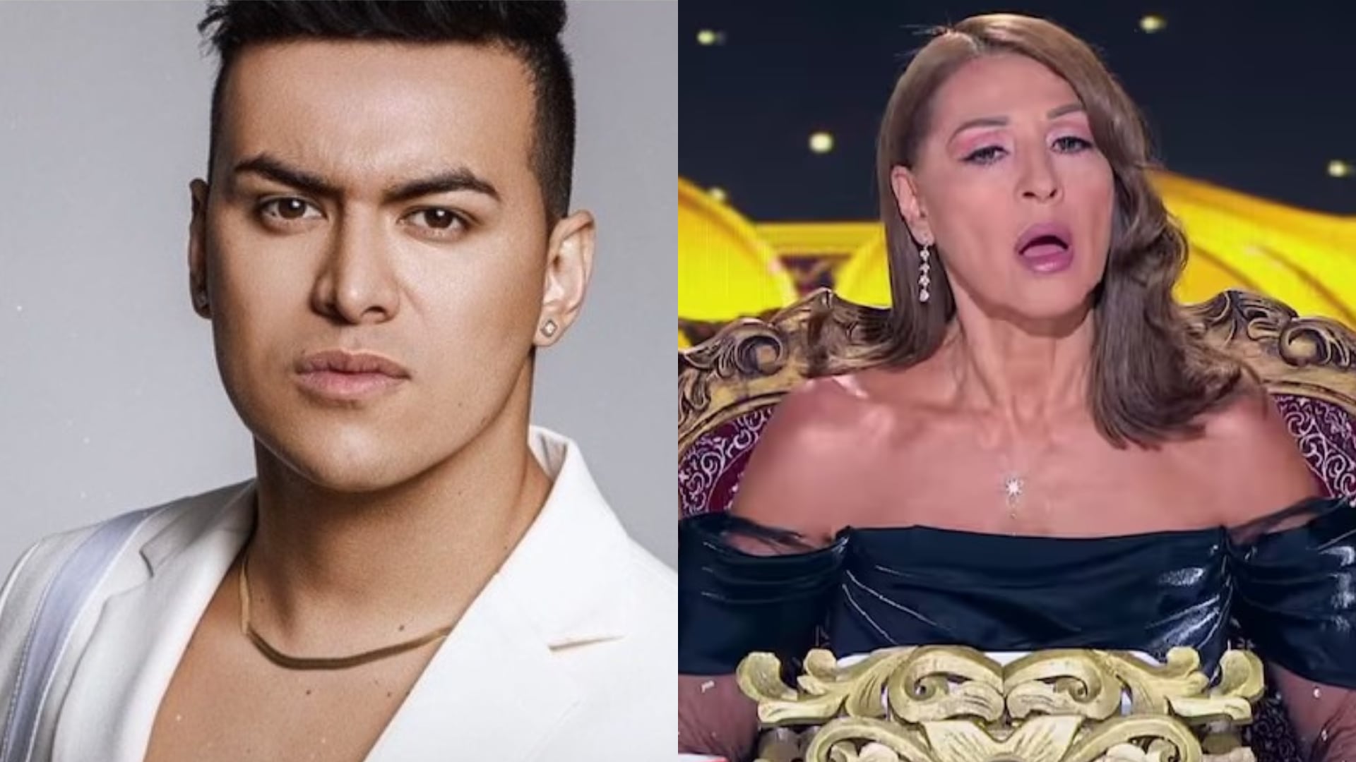 Yeison Jiménez revela detalles de su relación profesional y personal con Amparo Grisales en Se dice de mí - crédito composición fotográfica