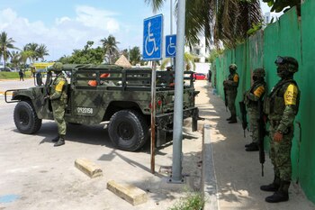Un guardia de seguridad fue