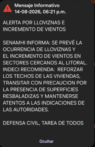 El Sismate permite enviar advertencias directamente a los teléfonos móviles, con lo cual las autoridades pueden informar con rapidez ante fenómenos naturales potencialmente peligrosos.