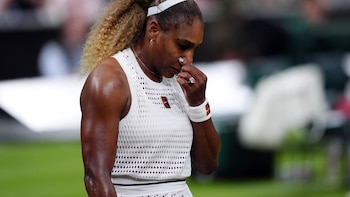 Serena Williams se despide de Wimbledon en su debut frente a la australiana Maya Joint