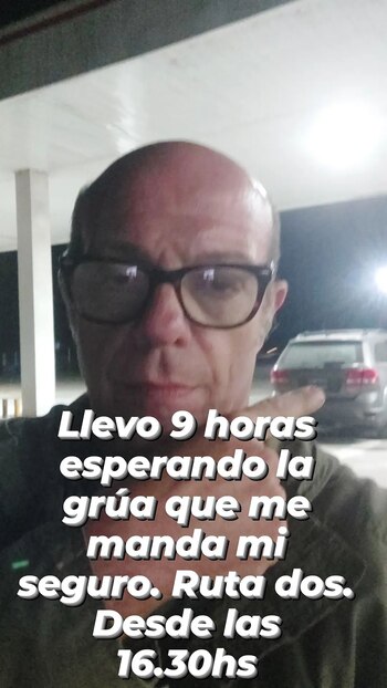 Campi, varado en la Ruta