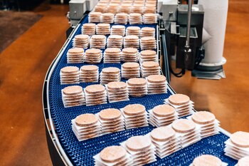 Hamburguesas a base de plantas