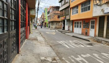 En este punto del barrio