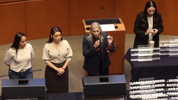 La Cámara de Senadores durante