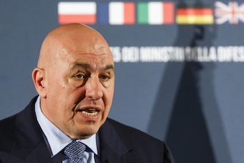 El ministro italiano de Defensa,