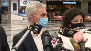 El ministro de Transporte, Mario