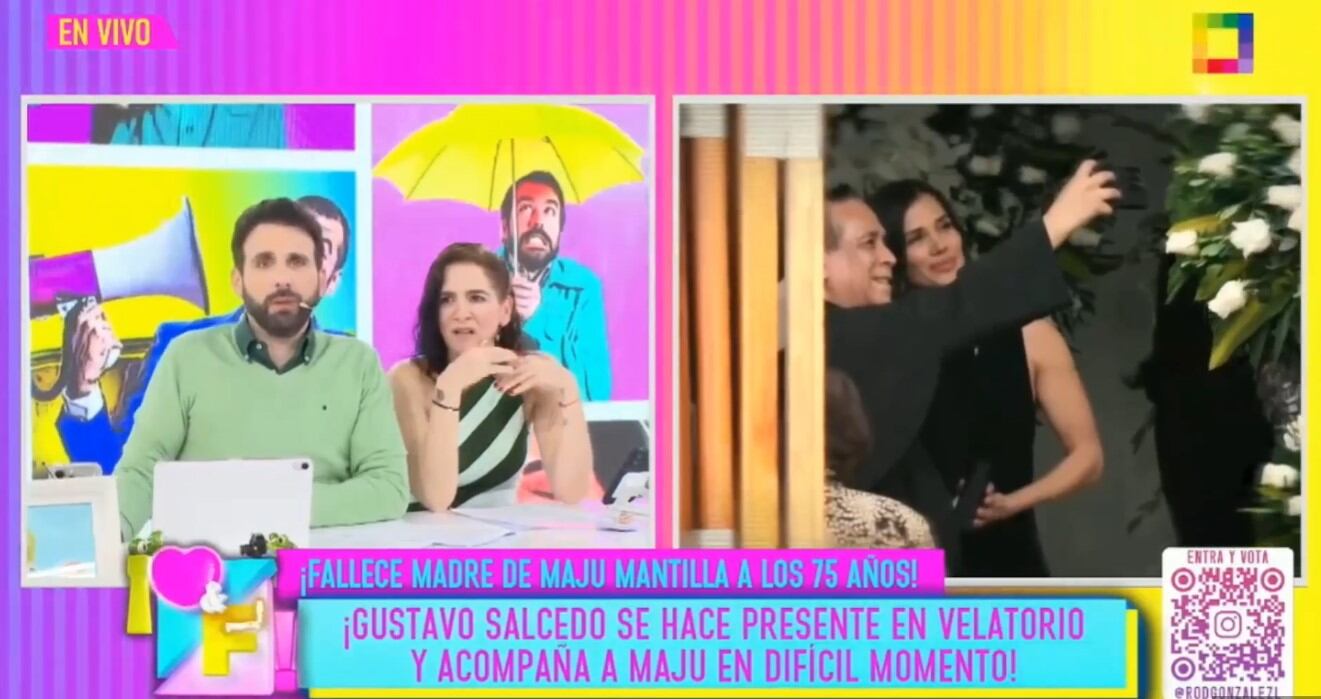 Maju Mantilla enfrenta gesto irrespetuoso del sacerdote en el velorio de su madre y Peluchín estalla en vivo