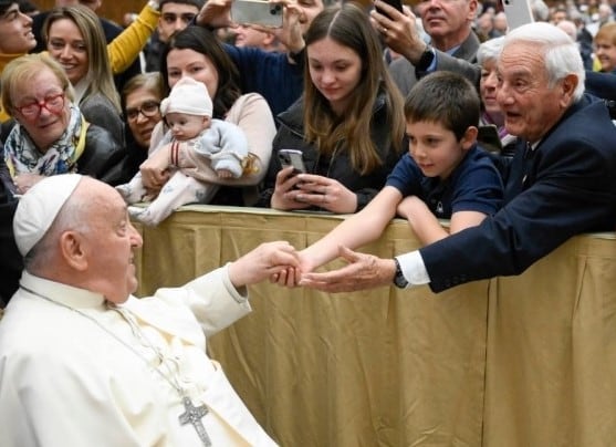 El Papa Francisco instó a los adultos mayores a preguntarse