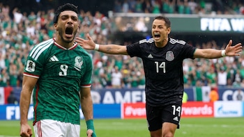Cuántos goles le faltan a Raúl Jiménez para alcanzar el récord de Chicharito Hernández con la Selección Mexicana