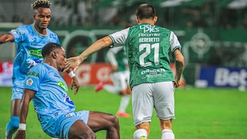 O Deportivo Cali venceu o Jaguares de Córdoba por 2 a 0 no Estádio Palmaseca - crédito @DeportivoCaliCP/X