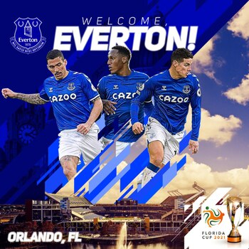 Everton. Foto: Florida Cup