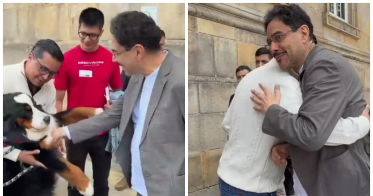 Beto Coral e Iván Cepeda tuvieron emotivo encuentro en el Congreso en el regreso del activista al país: “Nadie tiene que reprocharte nada” - Infobae