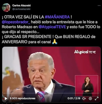 La entrevista de Carlos Alazraki