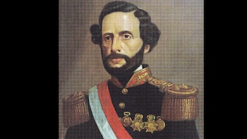 El militar y presidente peruano,