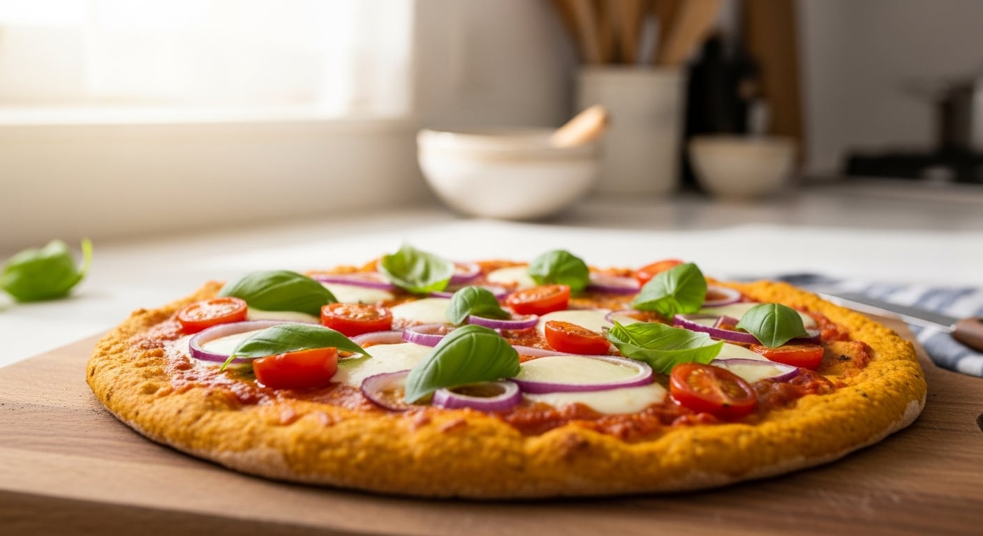 El toque final: queso fundido y toppings a gusto sobre una base crocante y liviana.. (Imagen Ilustrativa Infobae)