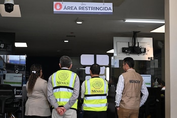 Llegada de migrantes a Guatemala deportados desde Estados Unidos
