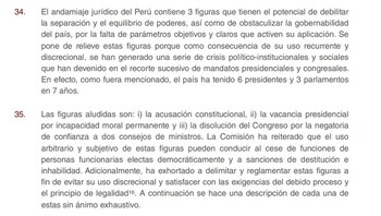 La CIDH se refiere en