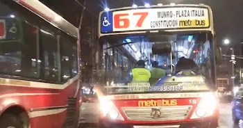 El choque ocurrió a las