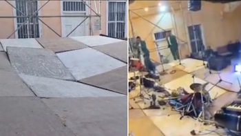 La estructura instalada por la