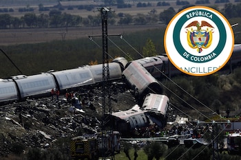 Cancillería confirmó que no hay colombianos muertos ni heridos tras el accidente de trenes en España que dejó más de 60 fallecidos - crédito Reuters/Cancilleria