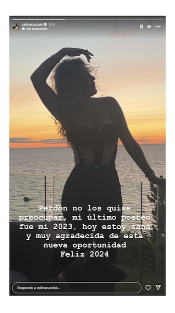 El posteo de Celina Rucci