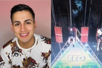 Elías Montalvo sufrió grave accidente