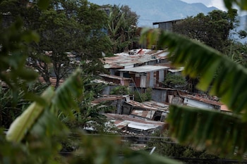 En Costa Rica, 232,000 personas viven en asentamientos informales distribuidos en 572 comunidades, según un informe del Colegio Federado de Ingenieros y Arquitectos y la Universidad de Costa Rica. (EFE/Jeffrey Arguedas)