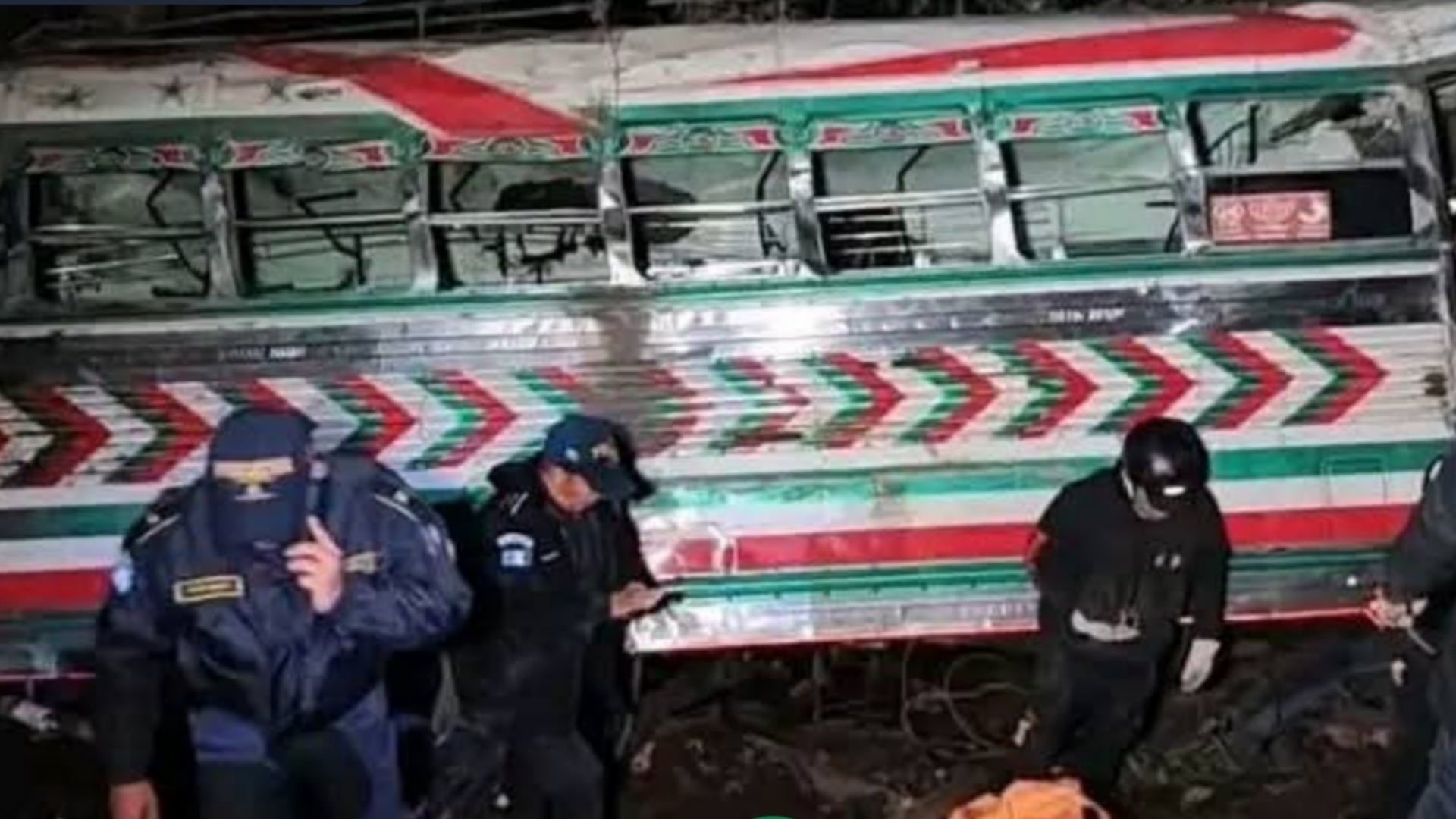 Una de las imágenes difundida por los Bomberos Municipales Departamentales (X)