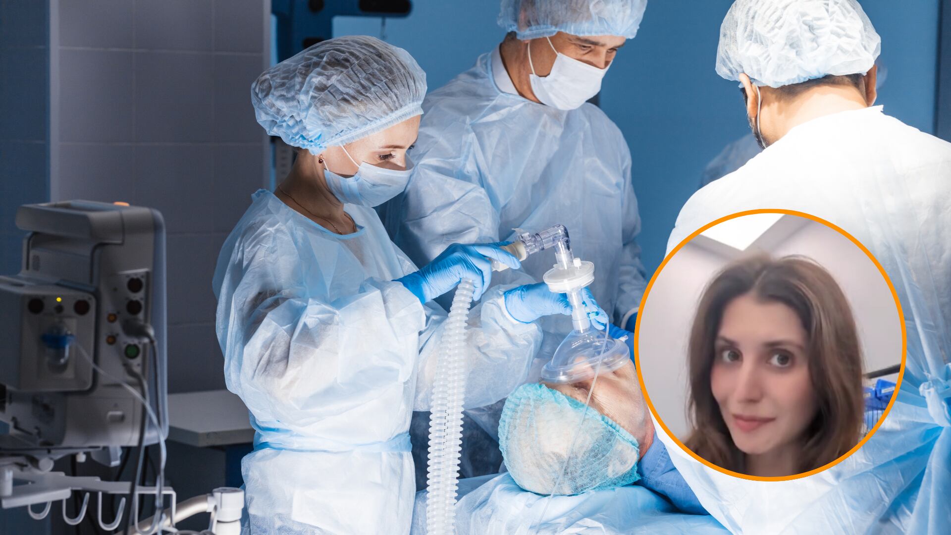 La especialista explica en sus redes sociales cómo actúa el cuerpo tras la anestesia. (Montaje Infobae)